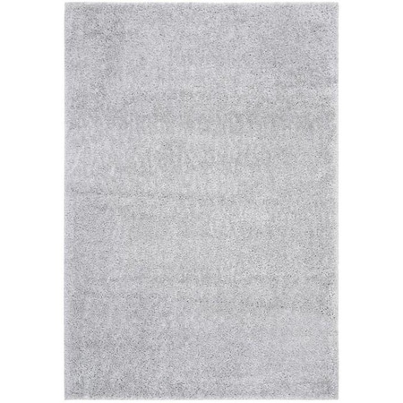 Safavieh 2 ft. 3 in. x 8 ft. August Shag 900 Power-Loomed Rectangle Rug Silver AUG900G-28